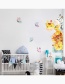 Fashion Leftward Style 30*90cmx Watercolor Small Animal Bedroom Living Room Removable Wall Stickers