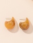Fashion Amber Drop-shaped Resin Earrings