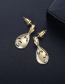 Fashion Gold Color Drop Earrings
