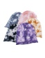 Fashion Pink Tie-dye Curled Knitted Woolen Hat