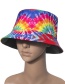 Fashion Tie Dye 11 3d Printed Tie-dye Double-sided Fisherman Hat