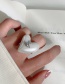Fashion Silver Color (adjustable) Love Pearl Planet Ring