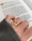 Fashion Plain Ring (open) Acetate Frosty Wind Ring