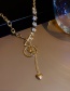 Fashion Gold Color Metal Coin Chain Necklace