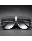 Fashion Bright Black/full Gray Polarized Sunglasses