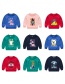 Fashion Green 2 Childrens Cartoon Pullover Sweater 1-7 Years Old