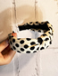 Fashion White Dot Fabric Knotted Headband