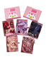 Fashion Pink 18-piece Set Cartoon Crown Childrens Hairpin Gift Box Bow Head Rope