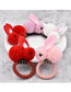 Fashion Red-hair Rope Animal Bunny Lamb Plush Hair Tie