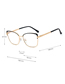 Fashion C13 Brown/anti-blue Light Anti-blue Light Can Be Equipped With Near Metal Flat Lens