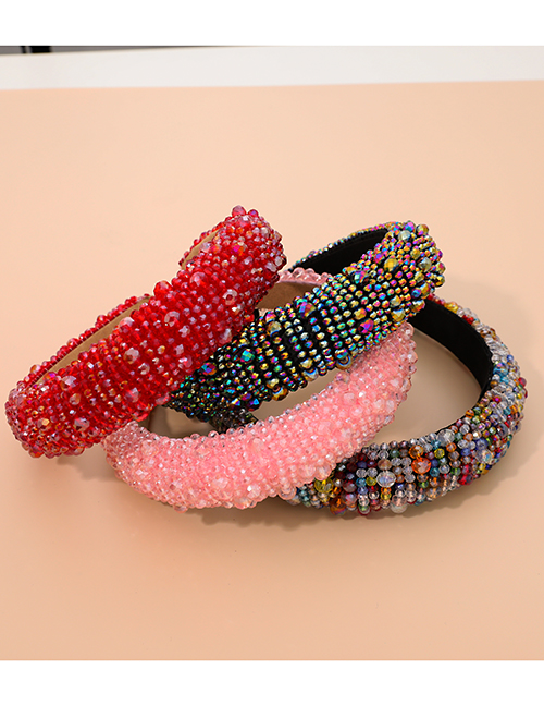 Fashion Color Sponge Resin Beads Headband