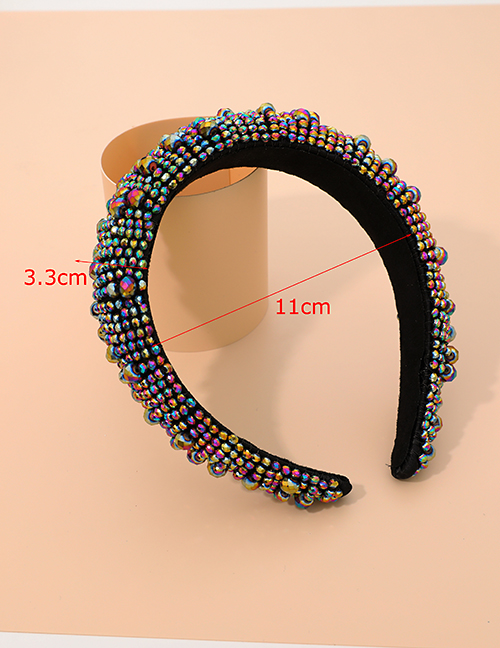Fashion Color Sponge Resin Beads Headband