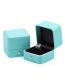 Fashion Pair Ring Box Mint Green Octagonal Jewelry Box