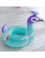 Fashion Sequined Inflatable Bottom Peacock 308g Childrens Sequined Peacock Horse Inflatable Boat