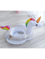 Fashion Sequined Inflatable Bottom Princess Horse 405g Childrens Sequined Unicorn Inflatable Boat