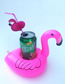 Fashion Black Swan Cup Holder Pvc Inflatable Bird Drink Cup Holder