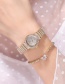Fashion Rose Gold Diamond Gypsophila Watch
