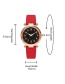 Fashion Beige Starry Sky Quartz Digital Pu Leather Watch