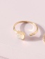 Fashion Suit Two Alloy Open Zircon Ring Set