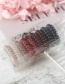 Fashion Section 4 Transparent Telephone Cord Hair Ring 9 Boxed