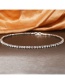 Fashion Golden Full Diamond Inlaid Rhinestone Chain Necklace