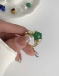 Fashion Golden Pearl Crystal Glazed Ring