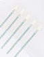 Fashion Light Blue Disposable Lip Brush Crystal 50pcs