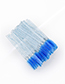 Fashion Sapphire Disposable Eyelash Brush Crystal 50pcs