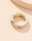 Fashion Ring Set Mixed Color Acrylic Ring