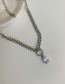 Fashion Silver Color Metal Thick Chain Necklace