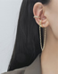 Fashion Section 1 Metal Chain Non-pierced Ear Bone Clip