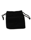 Fashion 7*9 Flannel Bag Contrasting Color Storage Bag With Laces