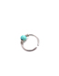 Fashion Blue 8mm Piercing Turquoise Winding Stainless Steel Nose Nail