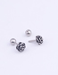 Fashion Leaf Feather Flower Stainless Steel Earrings