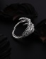 Fashion Ancient Silver Devils Claw Open Ring