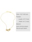 Fashion B Mama Letter Necklace With Diamonds