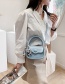 Fashion Blue Ribbon Polka Dot Messenger Shoulder Handbag