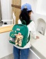 Fashion Green Bear Cartoon Kids Backpack