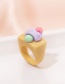 Fashion Mushroom Ring Resin Mushroom Ring