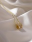 Fashion Gold Color Xiaoman Waist Zircon Necklace