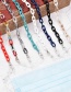Fashion Color Acrylic Chain Cross Eyeglass Chain