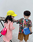 Fashion Rose Red Children's Candy Color One-shoulder Messenger Handbag