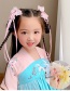 Fashion Light Pink Children's Bow Ribbon Hairpin