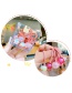 Fashion Bunny 10 Pieces Children's Elastic Bunny Hair Rope
