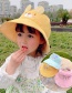 Fashion Lake Blue Little Ears Children's Sunscreen Empty Top Small Ear Baby Hat