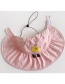 Fashion Pink Children's Sunscreen Elasticated Empty Top Hat