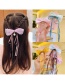 Fashion Korean Fan Children's Net Yarn Ribbon Bow Hairpin