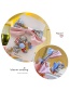 Fashion Color Children's Floral Hairpin With Bow