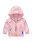 Fashion White Rainbow Hooded Children's Sun Protection Clothing