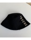 Fashion Black Visor Fisherman Hat